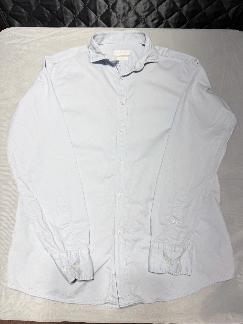 Massimo Dutti‎ Light Blue Men's Dress Shirt